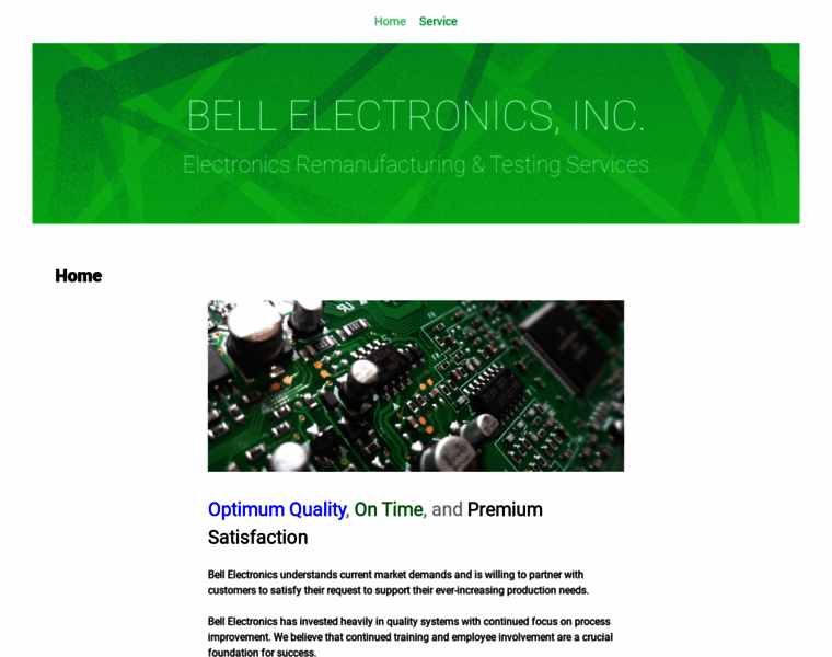 Bellelectronics.com thumbnail
