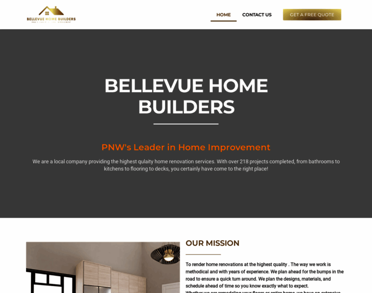 Bellevue-home-builders.com thumbnail