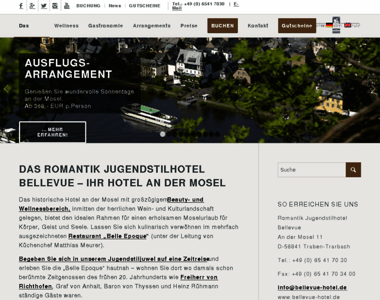 Bellevue-hotel.de thumbnail