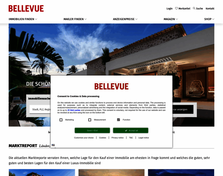Bellevue.de thumbnail