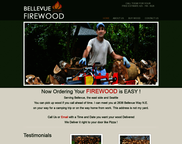 Bellevuefirewood.com thumbnail