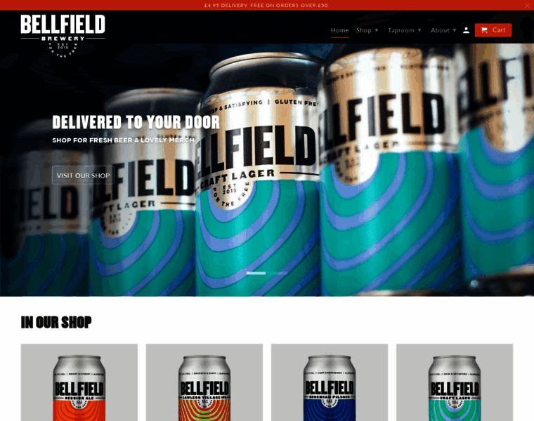 Bellfieldbrewery.com thumbnail