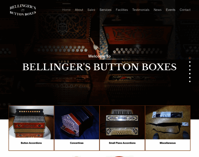 Bellingersbuttonboxes.com thumbnail