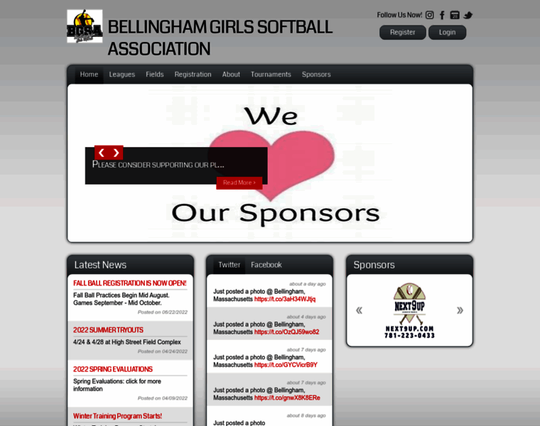 Bellinghamsoftball.org thumbnail