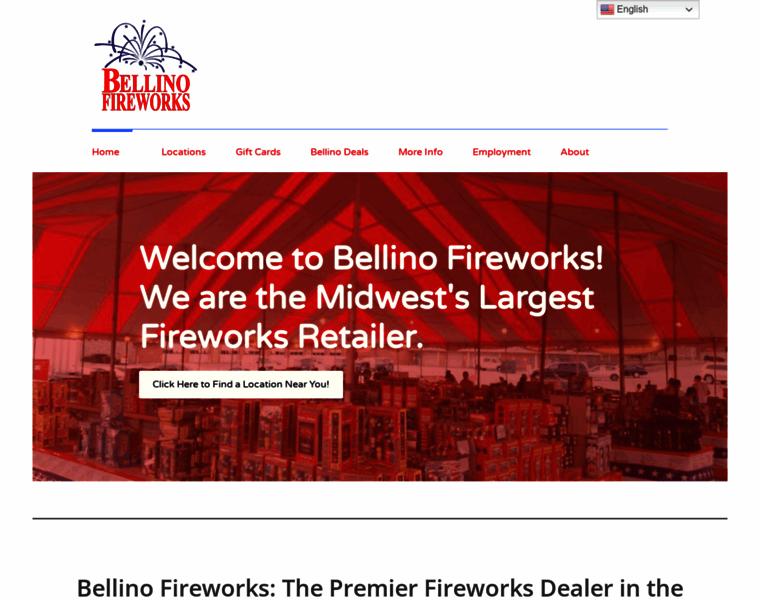 Bellinofireworks.com thumbnail