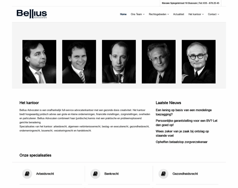 Bellius.nl thumbnail