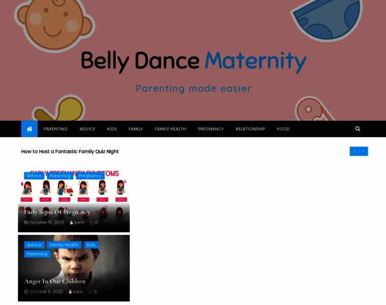 Bellydancematernity.com thumbnail