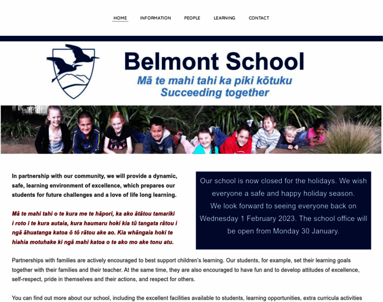 Belmont-lowerhutt.school.nz thumbnail