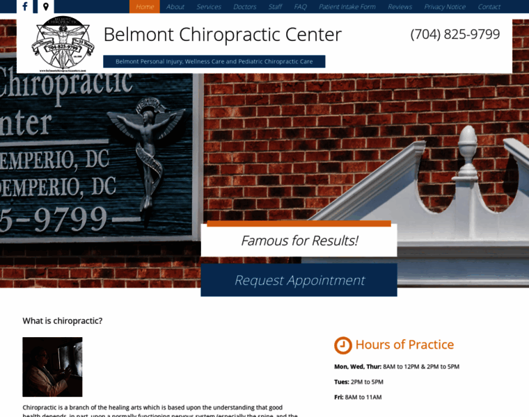 Belmontchiropracticcenters.com thumbnail