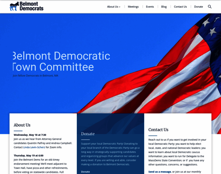 Belmontdemocrats.org thumbnail