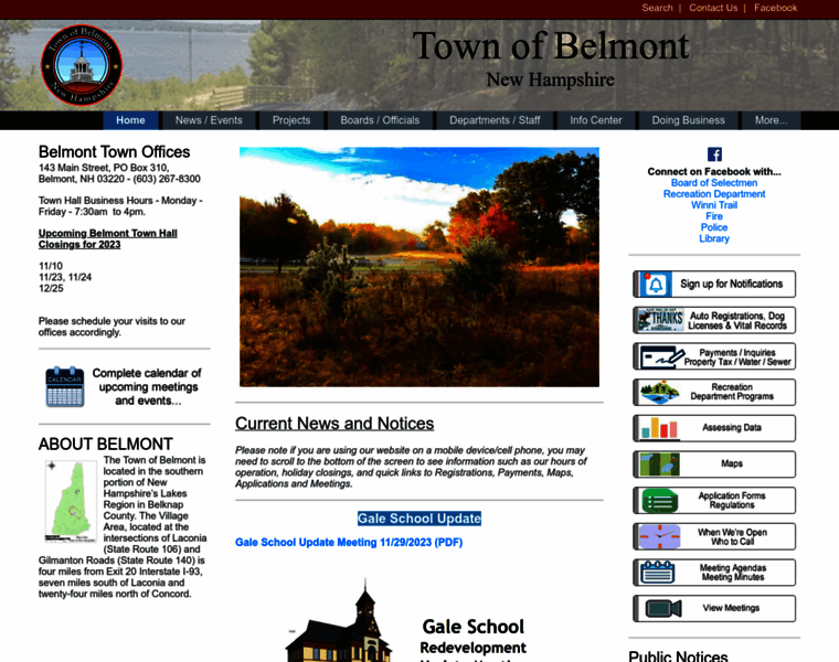 Belmontnh.org thumbnail