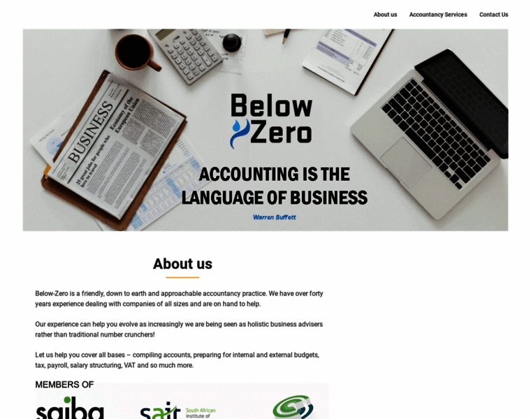Below-zero.co.za thumbnail