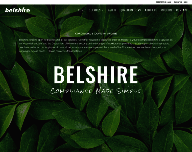 Belshire.com thumbnail