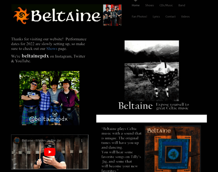 Beltainemusic.com thumbnail