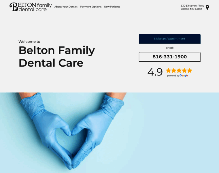 Beltonfamilydentalcare.com thumbnail