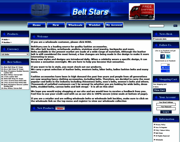 Beltstars.com thumbnail