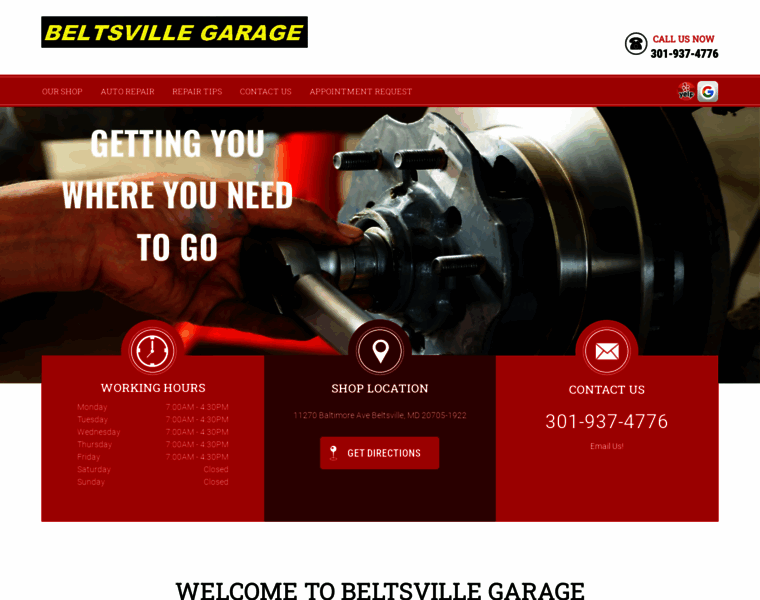 Beltsvillegarageinc.com thumbnail