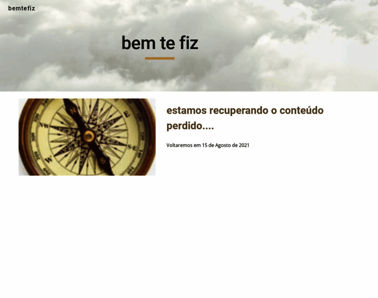 Bemtefiz.com.br thumbnail