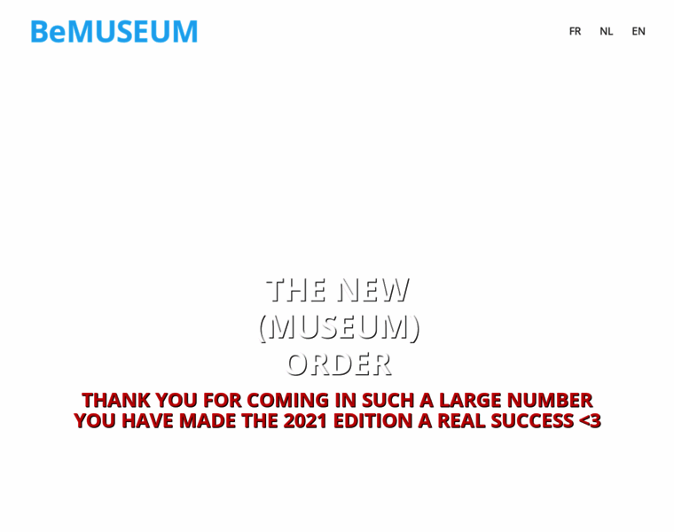 Bemuseum.be thumbnail