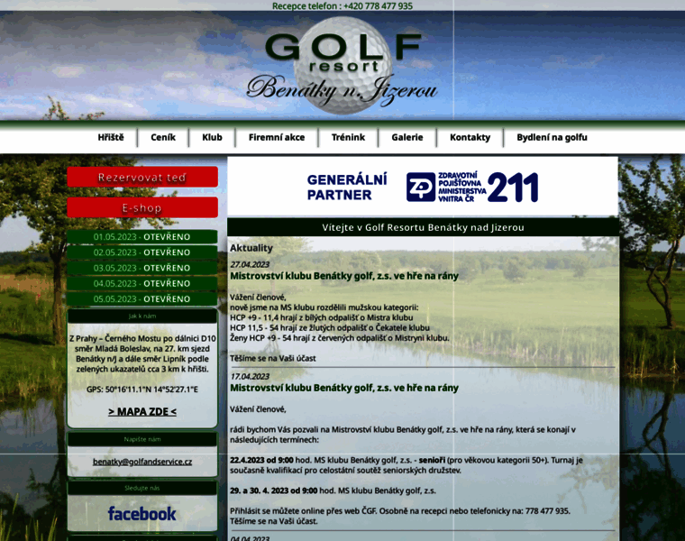 Benatky-golf.cz thumbnail
