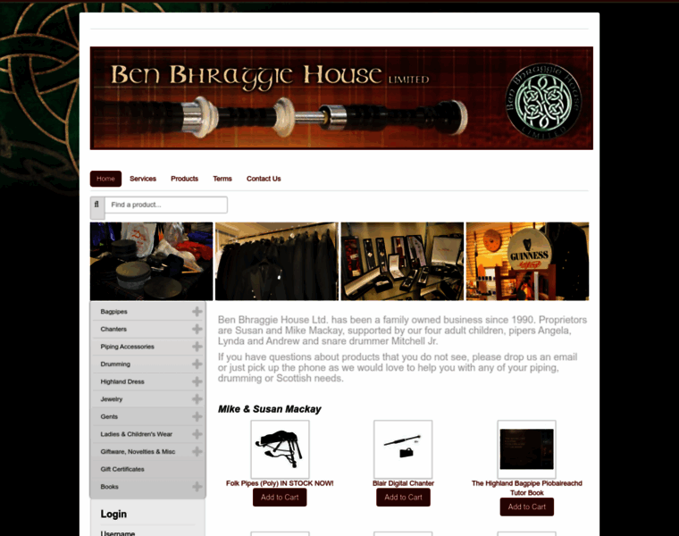 Benbhraggiehouse.com thumbnail