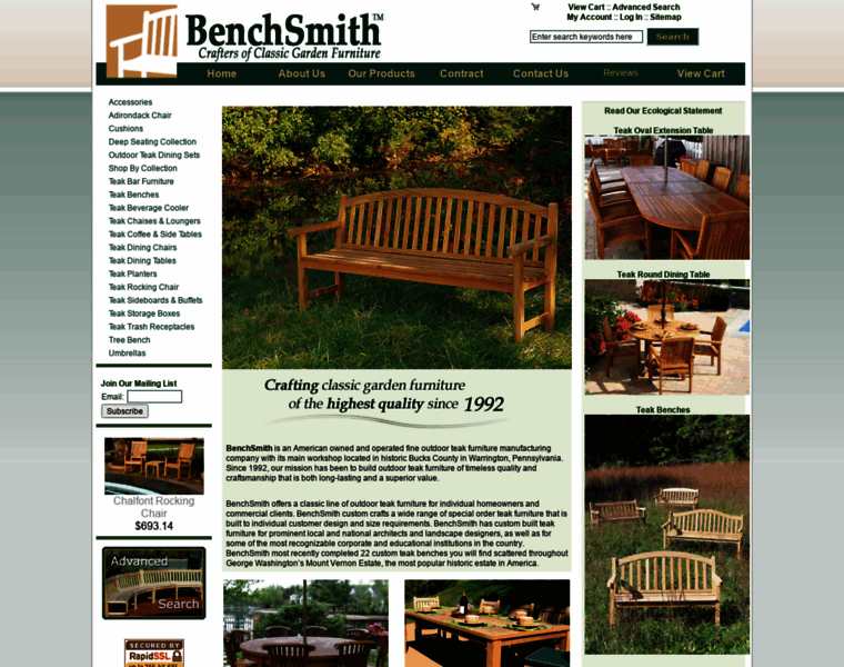 Benchsmith.com thumbnail