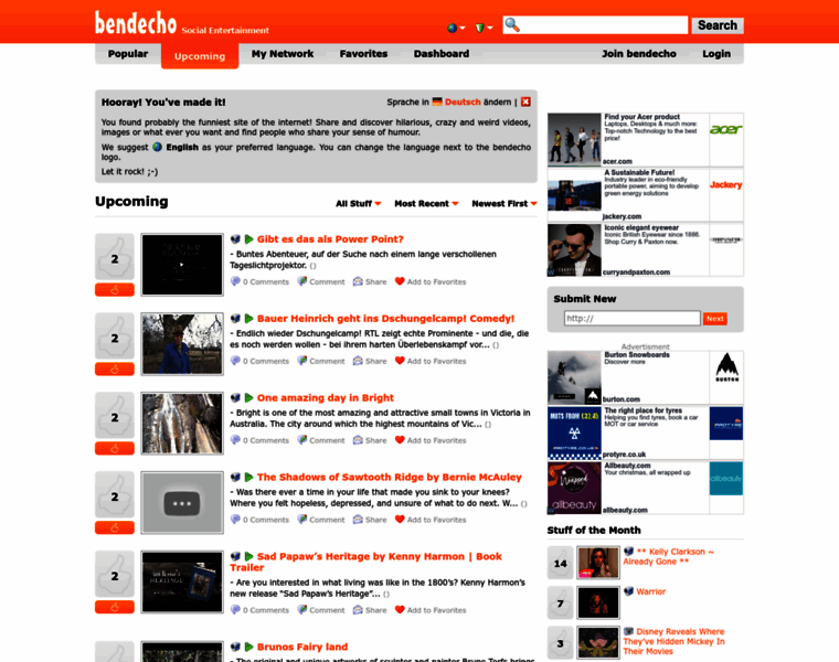 Bendecho.com thumbnail
