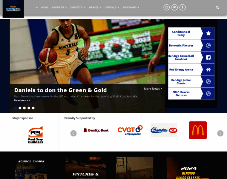 Bendigobasketball.com.au thumbnail