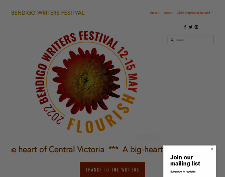 Bendigowritersfestival.com.au thumbnail