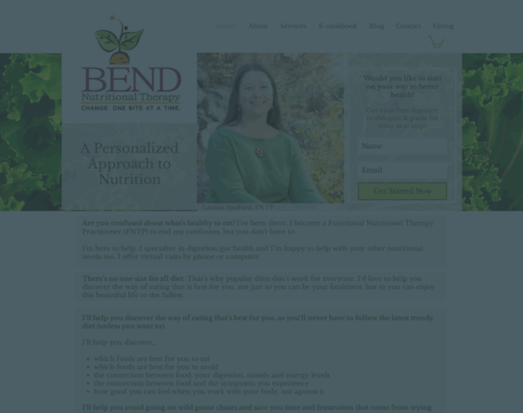Bendnutritionaltherapy.com thumbnail