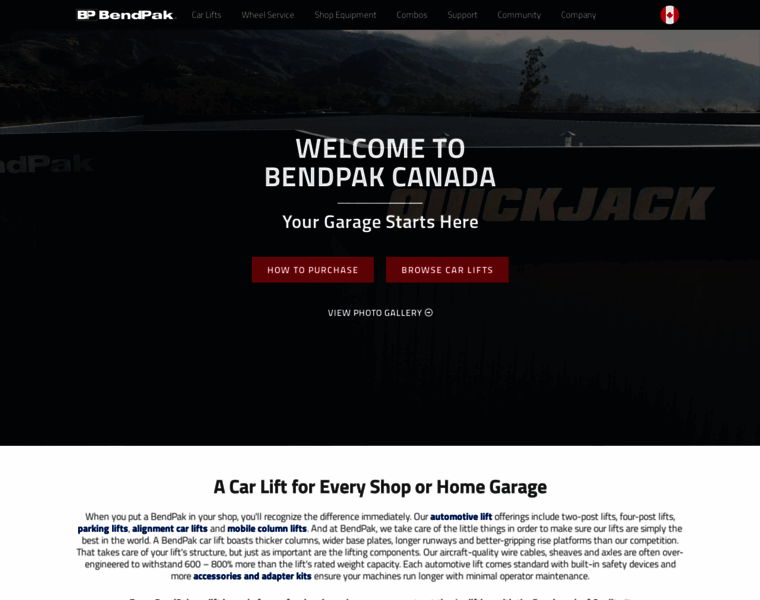Bendpak.ca thumbnail