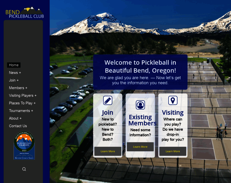 Bendpickleballclub.com thumbnail