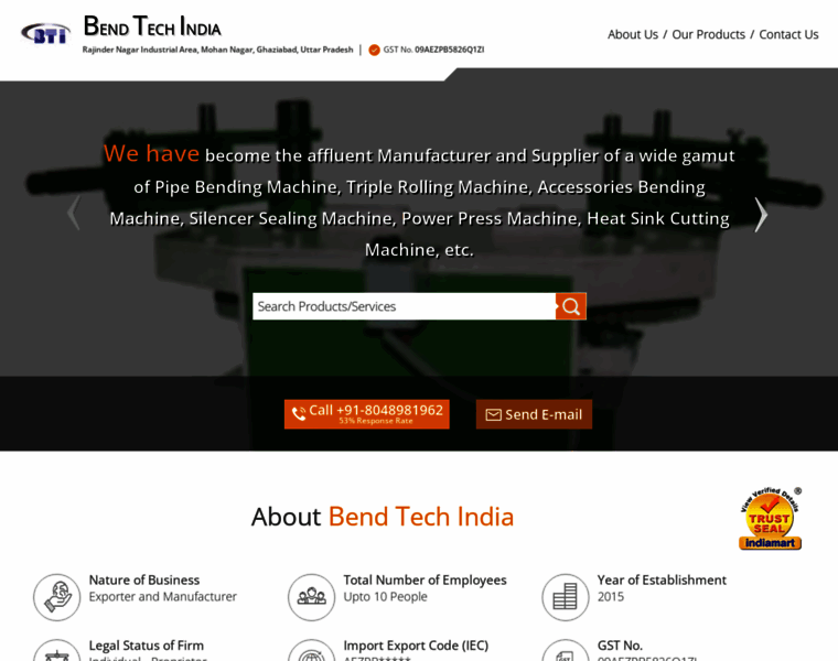 Bendtechindia.com thumbnail