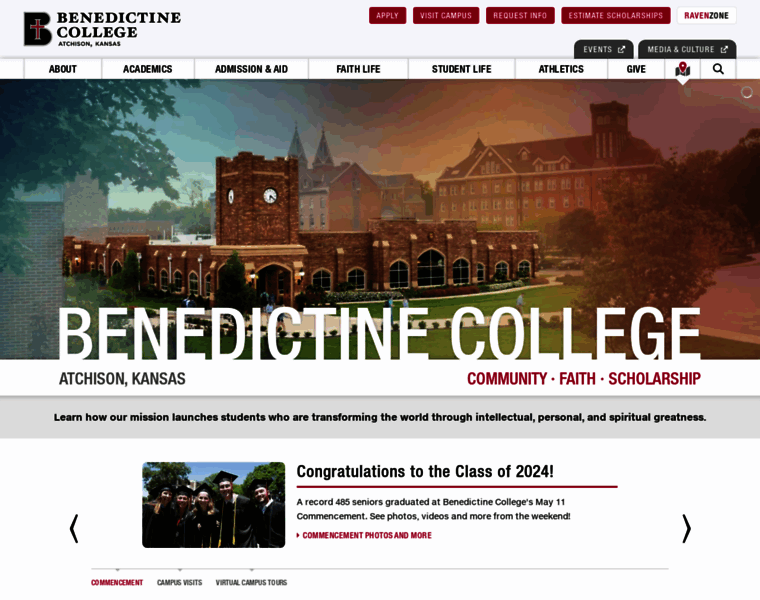 Benedictine.edu thumbnail