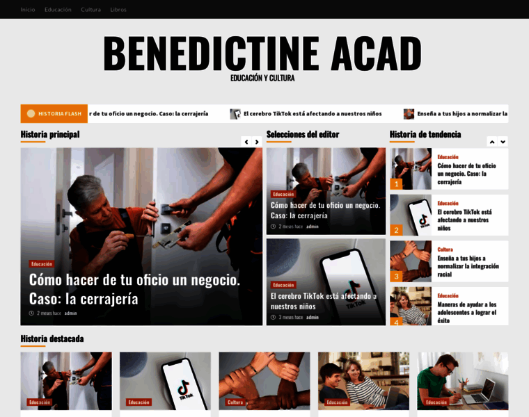 Benedictineacad.org thumbnail