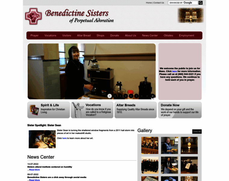 Benedictinesisters.org thumbnail