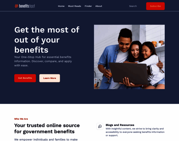 Benefitsdepot.net thumbnail