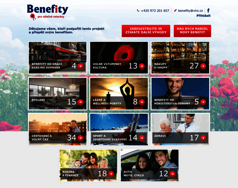Benefity-veterani.cz thumbnail