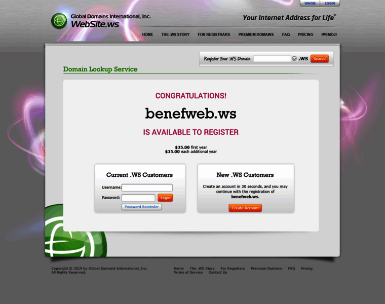 Benefweb.ws thumbnail