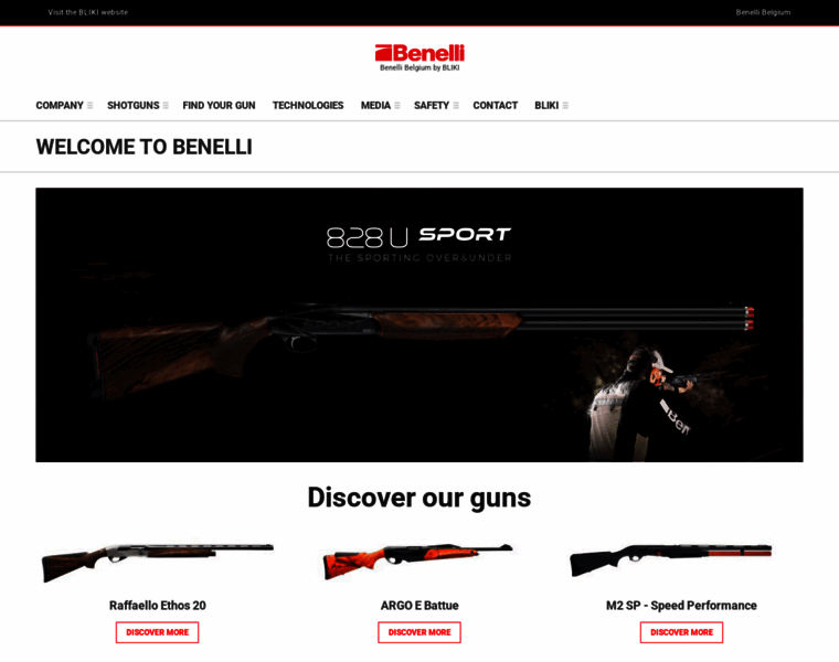 Benelli-guns.be thumbnail