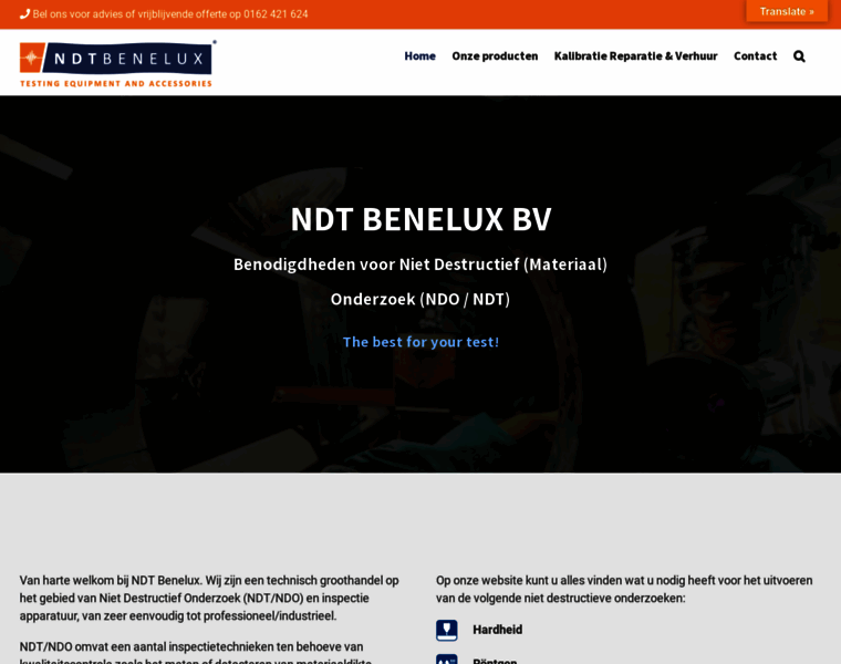 Benelux-ndt.com thumbnail