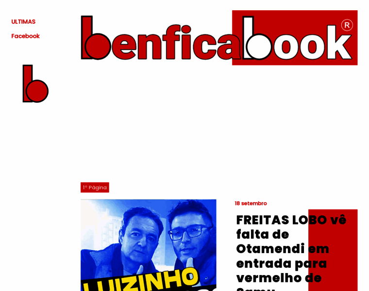 Benficabook.net thumbnail