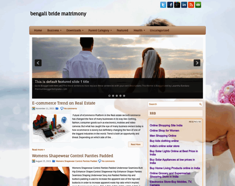Bengali-bride-matrimony.blogspot.com thumbnail