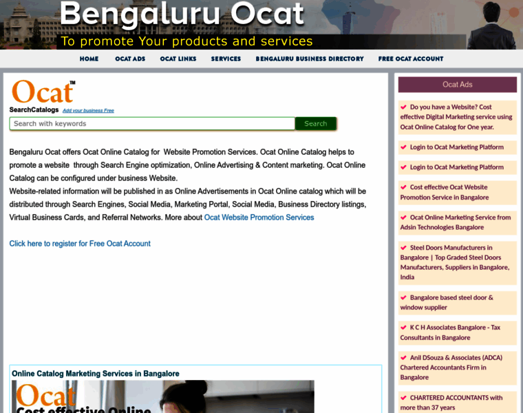Bengaluruocat.com thumbnail