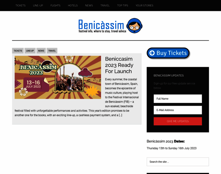 Benicassim.org.uk thumbnail