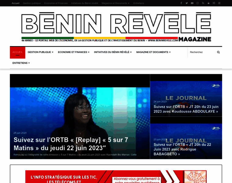 Beninrevele.com thumbnail