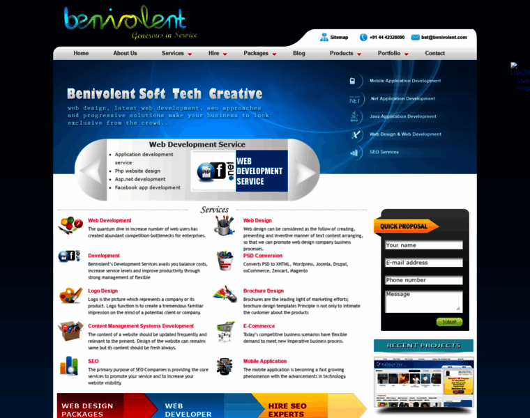 Benivolent.com thumbnail