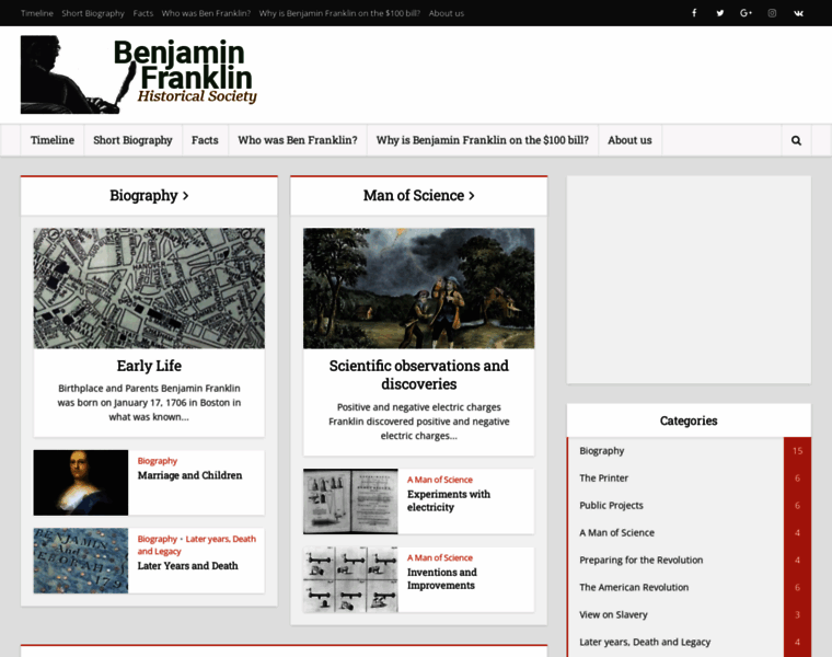 Benjamin-franklin-history.org thumbnail