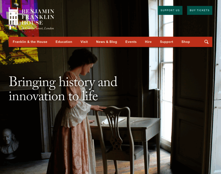Benjaminfranklinhouse.org thumbnail Benjaminfranklinhouse.org thumbnail
