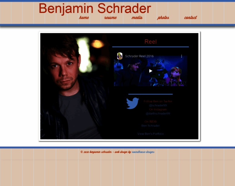 Benjaminschrader.com thumbnail